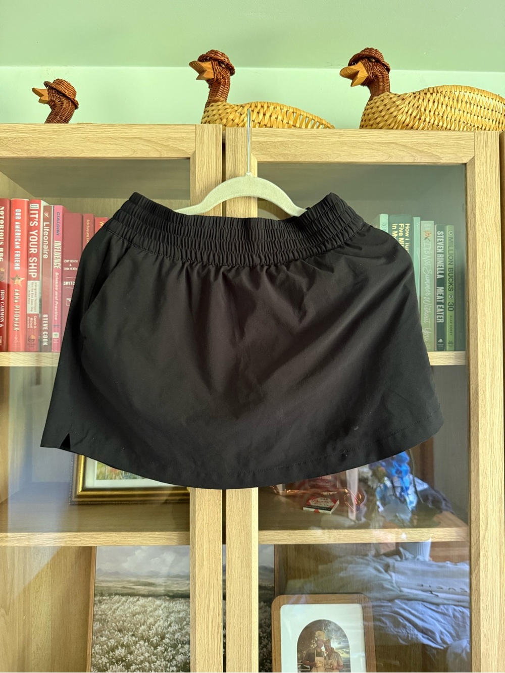 Athleta black skort